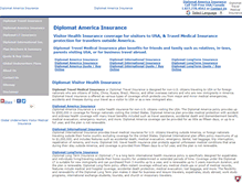 Tablet Screenshot of diplomatamericainsurance.net